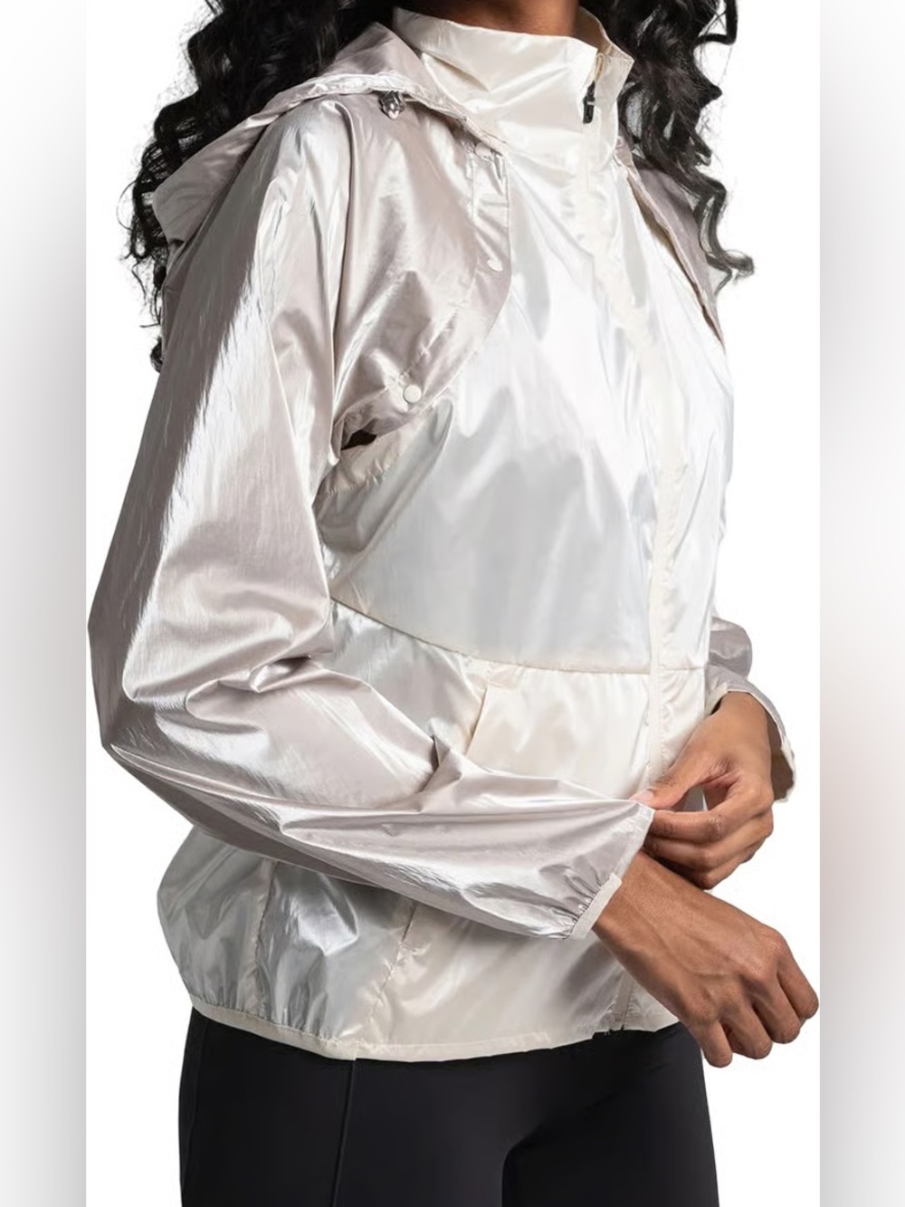 Lolë sprint jacket new with tags! Converts to vest size large